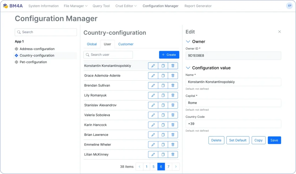 Configuration Manager