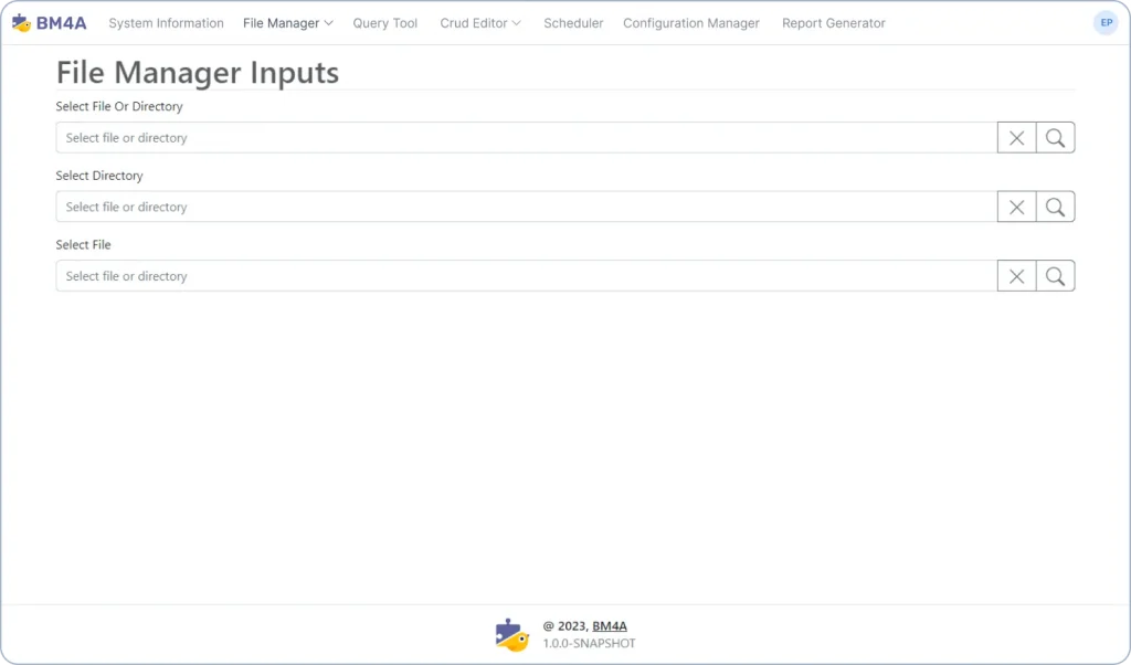 File Manager