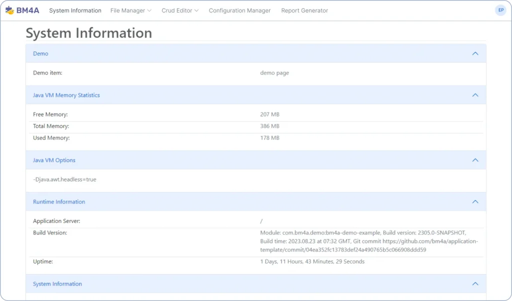 System Information