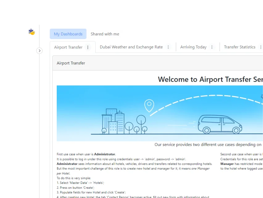 Airport Transfer System