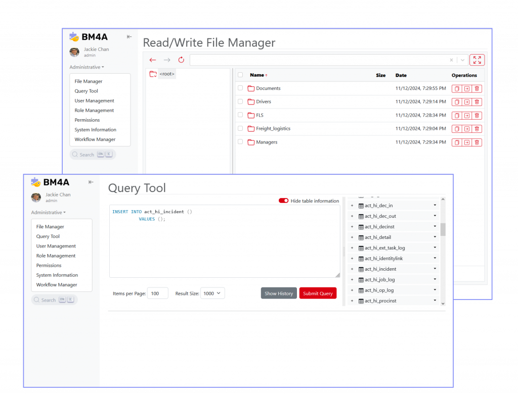 Freight logistics software - BM4A FLS